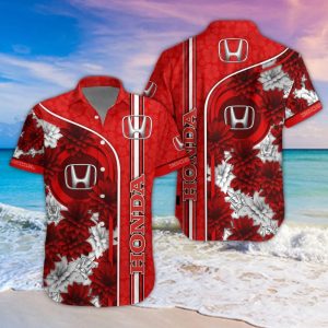 Honda Unisex Summer Casual Hawaiian Shirts VS13