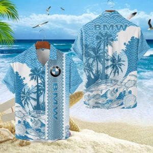 BMW Unisex Summer Casual Hawaiian Shirts VS16