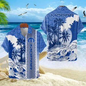Mopar Unisex Summer Casual Hawaiian Shirts VS16