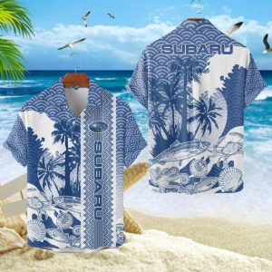 Subaru Unisex Summer Casual Hawaiian Shirts VS12