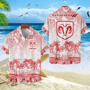 Dodge Custom Name Unisex Summer Casual Hawaiian Shirts VS11