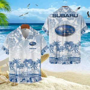 Subaru Custom Name Unisex Summer Casual Hawaiian Shirts VS11