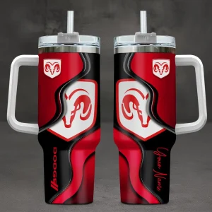 Dodge Custom Name 40oz Tumbler VS12
