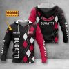 Bugatti VS38 Custom Name Zipper,Hoodie, Baseball Jacket, Bomber Jacket, Fleece Jacket, Tshirt, Sweatshirt, Polo Shirt