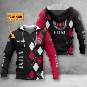 Fiat VS22 Custom Name Zipper,Hoodie, Baseball Jacket, Bomber Jacket, Fleece Jacket, Tshirt, Sweatshirt, Polo Shirt