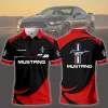 Mustang Custom Name Modern Fit Luxe Classic Polo Shirt VS10