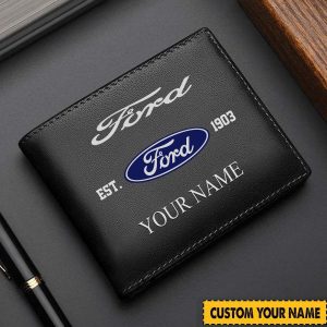Ford Custom Name Casual Leather Wallet VS1A