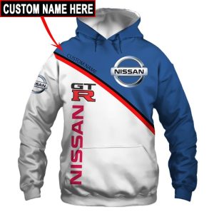 Nissan VS45 Custom Name Zipper,Hoodie, Baseball Jacket, Bomber Jacket, Fleece Jacket, Tshirt, Sweatshirt, Polo Shirt