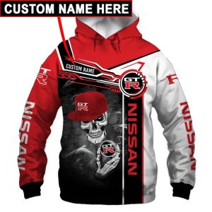 Nissan VS51 Custom Name Zipper,Hoodie, Baseball Jacket, Bomber Jacket, Fleece Jacket, Tshirt, Sweatshirt, Polo Shirt