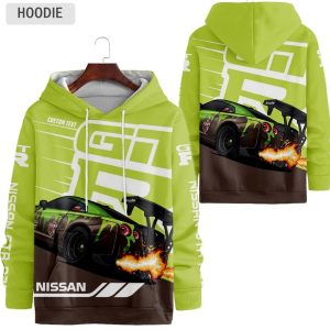 Nissan VS43 Custom Name Zipper,Hoodie, Baseball Jacket, Bomber Jacket, Fleece Jacket, Tshirt, Sweatshirt, Polo Shirt