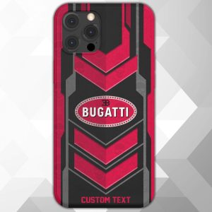 Bugatti Custom Name Phone Case For All Phone Models VS11