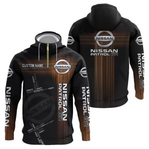 Nissan Custom Name Half Zipper Hoodie, Tshirt, Sweatshirt VS02