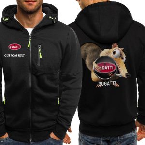 Bugatti Custom Name High Quality Thick Hoodie VS22