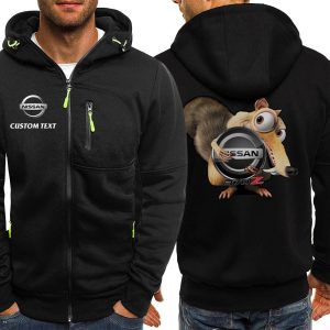 Nissan Custom Name High Quality Cotton Thick Hoodie VS22