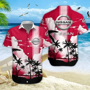 Nissan Custom Name Unisex Summer Casual Hawaiian Shirts VS03