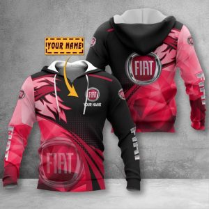 Fiat VS21 Custom Name Zipper,Hoodie, Baseball Jacket, Bomber Jacket, Fleece Jacket, Tshirt, Sweatshirt, Polo Shirt