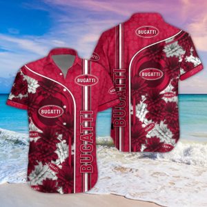 Bugatti Unisex Summer Casual Hawaiian Shirts VS16