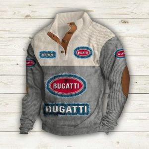 Bugatti Custom Name Casual Design Sport Sweatshirt VS06