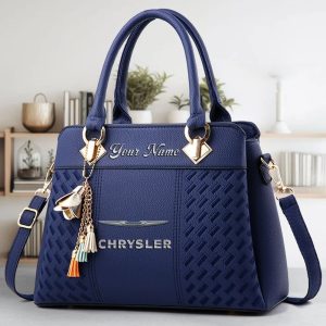 Chrysler Custom Name Classic Leather Women Handbag VS04