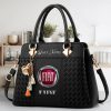 Fiat Custom Name Classic Leather Women Handbag VS02