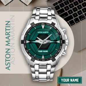 Aston Martin Custom Name Elegant Fashion Design Watch VS15