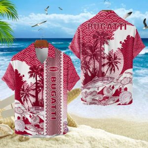 Bugatti Unisex Summer Casual Hawaiian Shirts VS15