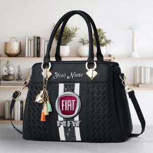 Fiat Custom Name Classic Leather Women Handbag VS04
