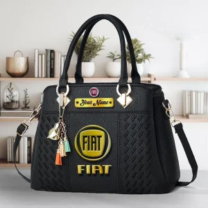 Fiat Custom Name Classic Leather Women Handbag VS03