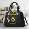 Renault Custom Name Classic Leather Women Handbag VS03