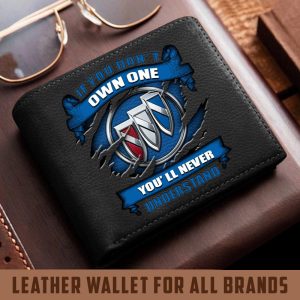 Buick Custom Name Casual Leather Wallet VS03