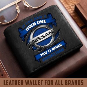 Nissan Custom Name Casual Leather Wallet VS02