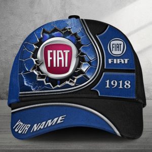Fiat Custom Name Universal Fit Unisex Classic Cap VS14