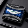 Aston Martin Custom Name Casual Leather Wallet VS08