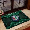 Alfa Romeo Custom Name Welcome Personalized Doormat VS12
