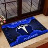 Tesla Custom Name Welcome To My Home Doormat VS02
