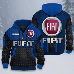 Fiat Custom Name High Quality Cotton Thick Hoodie VS25