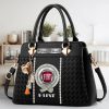 Fiat Custom Name Classic Leather Women Handbag VS01