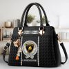 Lamborghini Custom Name Classic Leather Women Handbag VS8