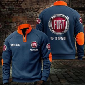 Fiat Custom Name Casual Design Sport Sweatshirt VS03