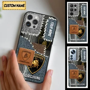 Lamborghini Custom Name Phone Case For All Phone Models VS26