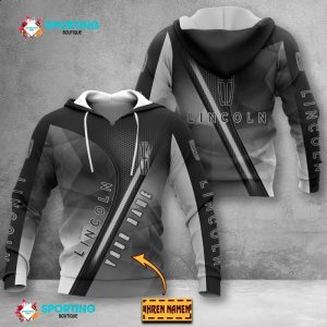 Lincoln VS51 Custom Name Zipper,Hoodie, Baseball Jacket, Bomber Jacket, Fleece Jacket, Tshirt, Sweatshirt, Polo Shirt