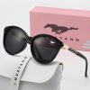 Mustang Trendy Cat Eye Round Polarized Women Sunglasses VS60