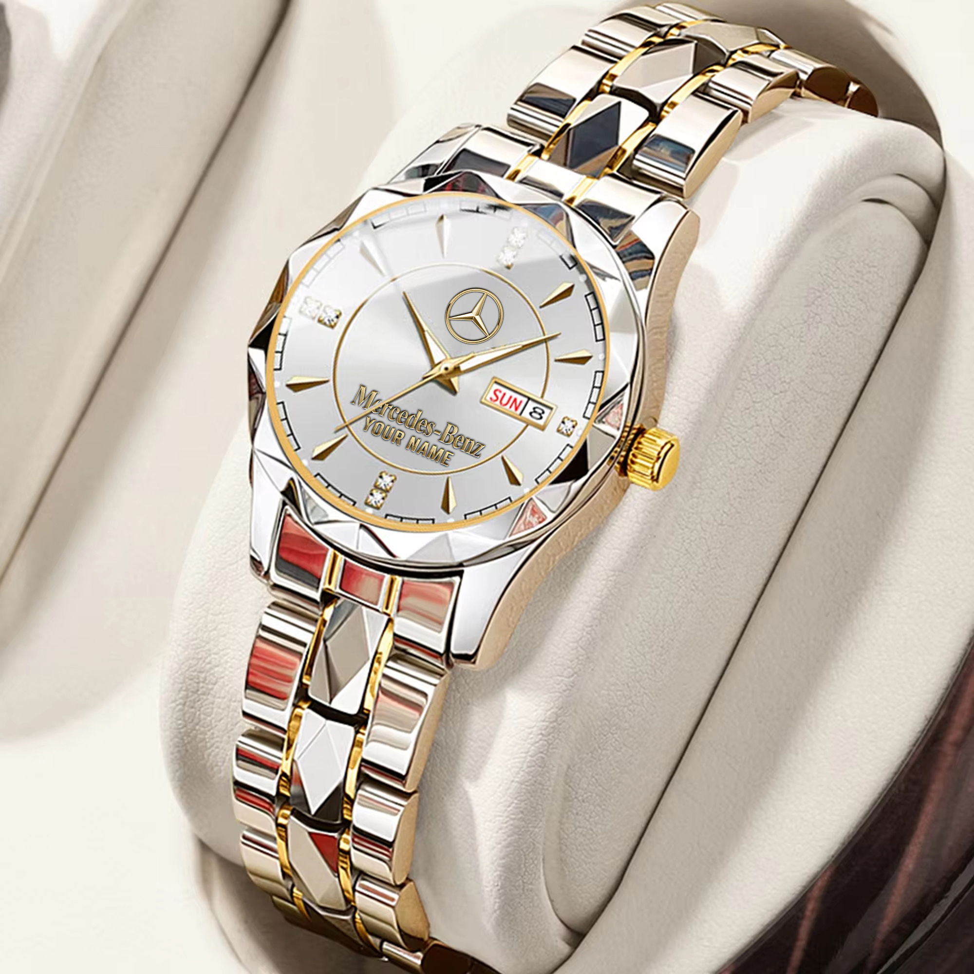 Gold White