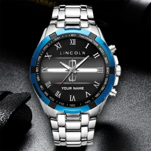 Lincoln Custom Name Elegant Fashion Design Watch VS16