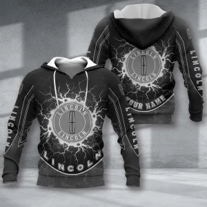 Lincoln VS43 Custom Name Zipper,Hoodie, Baseball Jacket, Bomber Jacket, Fleece Jacket, Tshirt, Sweatshirt, Polo Shirt