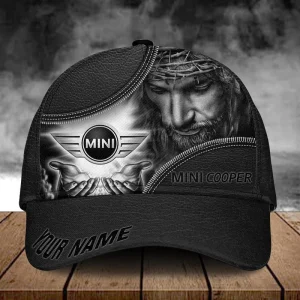 Mini Cooper Custom Name Universal Fit Unisex Classic Cap VS45