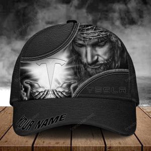 Tesla Custom Name Universal Fit Unisex Classic Cap VS27