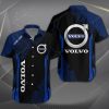 Volvo Custom Name Design Multicolor Button Shirt VS02