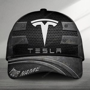 Tesla Custom Name Universal Fit Unisex Classic Cap VS24