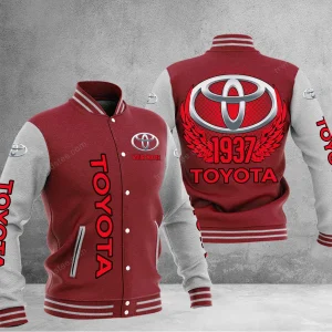 Toyota Custom Name Design Casual Baseball Jacket VS03